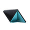 Origami Sleepcover Geschikt voor Kobo Libra H2O Hoes Turquoise + Screenprotector + Oplader *