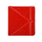 Origami Sleepcover Geschikt voor Kobo Libra H2O Hoesje Rood *