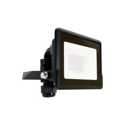 V-TAC VT-118 Zwarte LED Schijnwerper - Samsung - IP65 - 10W - 735 Lumen - 3000K - 5 Jaar