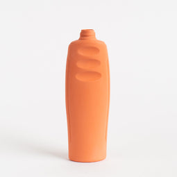 Porcelain bottle vase #23 salmon