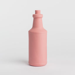 Porcelain bottle vase #17 blush