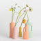 Porcelain bottle vase #17 blush