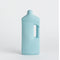 Porcelain bottle vase #3 light blue