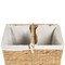 Beliani LANGSON - Wasmand - Lichthout - Waterhyacint