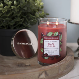 Small classic cylinder black cherry - 311g (11oz)
