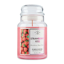 Large jar Strawberry kiss - 623g - Purple River