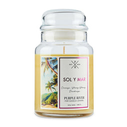 Large jar Sol y Mar - 623g - Purple River