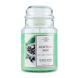 Large jar Acai Palm Aloë - 623g - Purple River