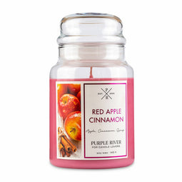 Large jar Red apple cinnamon - 623g - Purple River
