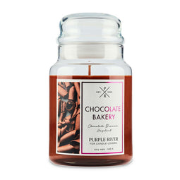 Large jar Chocolate bakery - 623g - Purple River
