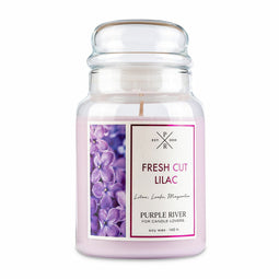 Large jar Fresh cut lilac - 623g - Purple River