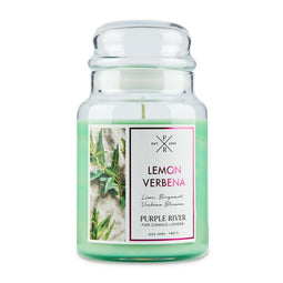 Large jar Lemon verbena - 623g - Purple River