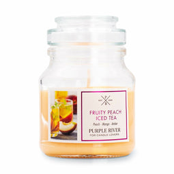 Small jar Fruity peach iced tea - 113g - Purple River