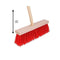 Synx Tools Harde Bezem Rood 30cm - Incl steel 130cm