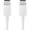 Samsung 2x Originele USB-C naar USB-C kabel in Fabrieksverpakking - 1 meter - 25 Watt - Wit