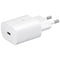 Samsung Originele USB-C naar USB-C kabel - 1 meter - 25 Watt - Wit + Originele Fast Charging Adapter