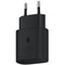 Samsung Originele USB-C naar USB-C kabel - 1.8 meter - 25 Watt - Zwart + Originele Fast Charging Ada
