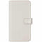 Selencia Echt Lederen Bookcase Samsung Galaxy S21 - Lichtgrijs