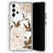 Selencia Zarya Fashion Extra Beschermende Backcover Samsung Galaxy A53 - Golden Flowers