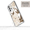 Selencia Zarya Fashion Extra Beschermende Backcover Samsung Galaxy A53 - Golden Flowers