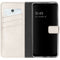 Selencia Echt Lederen Bookcase Samsung Galaxy A22 (5G) - Lichtgrijs