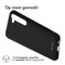 Accezz Color Backcover voor de Samsung Galaxy S23 Plus - Zwart