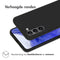 Accezz Color Backcover voor de Samsung Galaxy S23 Plus - Zwart