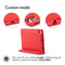 Accezz Kidsproof Backcover met handvat iPad 10.2 (2019 / 2020 / 2021) - Rood