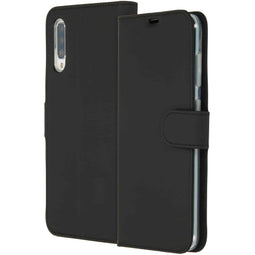 Accezz Wallet Softcase Bookcase Samsung Galaxy A70 - Zwart