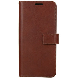 Valenta Leather Bookcase Samsung Galaxy S20 - Bruin