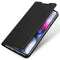 Dux Ducis Slim Softcase Bookcase Motorola Moto G100 - Zwart