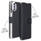 Accezz Xtreme Wallet Bookcase Samsung Galaxy A32 (5G) - Zwart