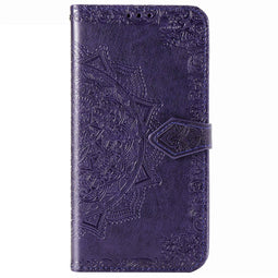 Générique Mandala Bookcase Oppo A52 / Oppo A72 / Oppo A92 - Paars