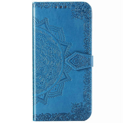 Générique Mandala Bookcase Motorola Moto G8 Power - Turquoise