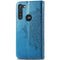 Générique Mandala Bookcase Motorola Moto G8 Power - Turquoise