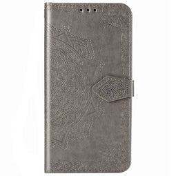 Générique Mandala Bookcase Motorola Moto G8 Power - Grijs