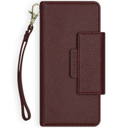 Selencia 2-in-1 Uitneembare Slang Bookcase Galaxy S20 - Donkerrood