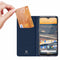 Dux Ducis Slim Softcase Bookcase Nokia 5.3 - Donkerblauw