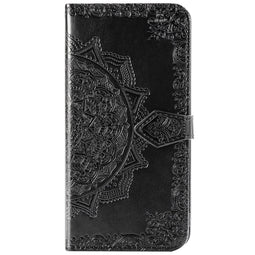 Générique Mandala Bookcase Samsung Galaxy S20 Plus - Zwart
