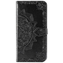 Générique Mandala Bookcase Xiaomi Redmi Note 8 Pro - Zwart
