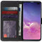 Générique Luxe Lederen Bookcase Samsung Galaxy S10 Plus