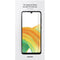 Samsung Originele S View Cover + Screenprotector + 25 Watt Fast Charging adapter Galaxy A33 - Zwart