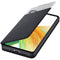 Samsung Originele S View Cover + Screenprotector + 25 Watt Fast Charging adapter Galaxy A33 - Zwart