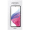 Samsung Originele S View Cover + Screenprotector + 25 Watt Fast Charging adapter Galaxy A53 - Zwart