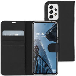 Accezz Industry Packaged Wallet Softcase Bookcase Samsung Galaxy A53 - Zwart
