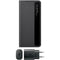 Samsung Originele Clear View Bookcase + Adapter Galaxy S21 - Zwart