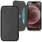 Générique Slim Folio Bookcase iPhone 13 Pro Max - Zwart