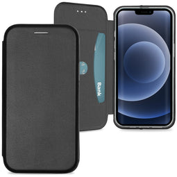 Générique Slim Folio Bookcase iPhone 13 Pro - Zwart