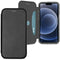 Générique Slim Folio Bookcase iPhone 13 Pro - Zwart