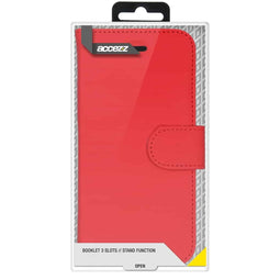 Accezz Wallet Softcase Bookcase Samsung Galaxy A72 - Rood